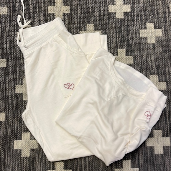 Rachel Zoe Light Weight Sweat Suit Medium Bottom XS Top - Picture 1 of 1